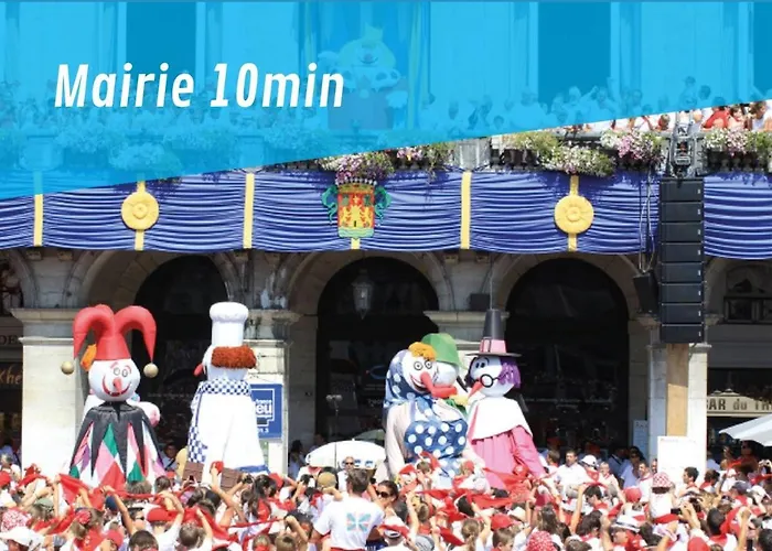 Apartment Le Balcon De L'adour, Parking, Vue